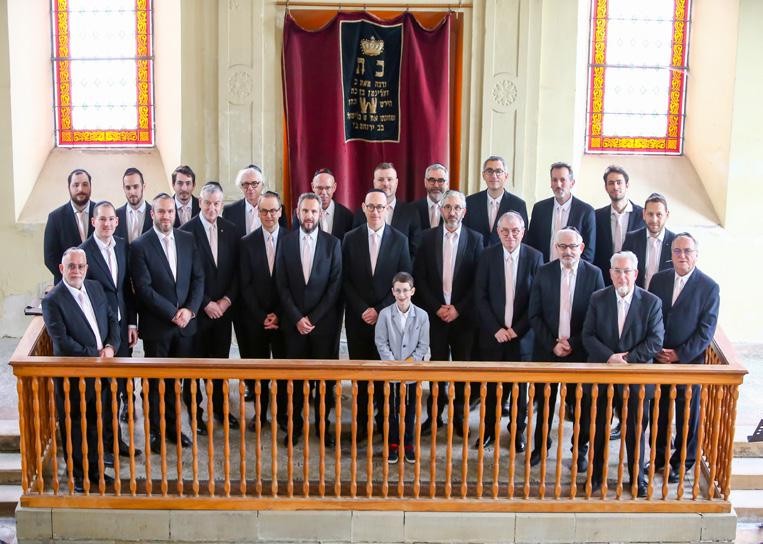 La Chorale Le Chant Sacré de la Synagogue de la Paix de Strasbourg en concert le 20/10 à Strasbourg